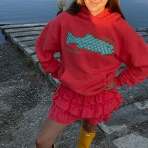 Midnight Lunch Trout Hoodie